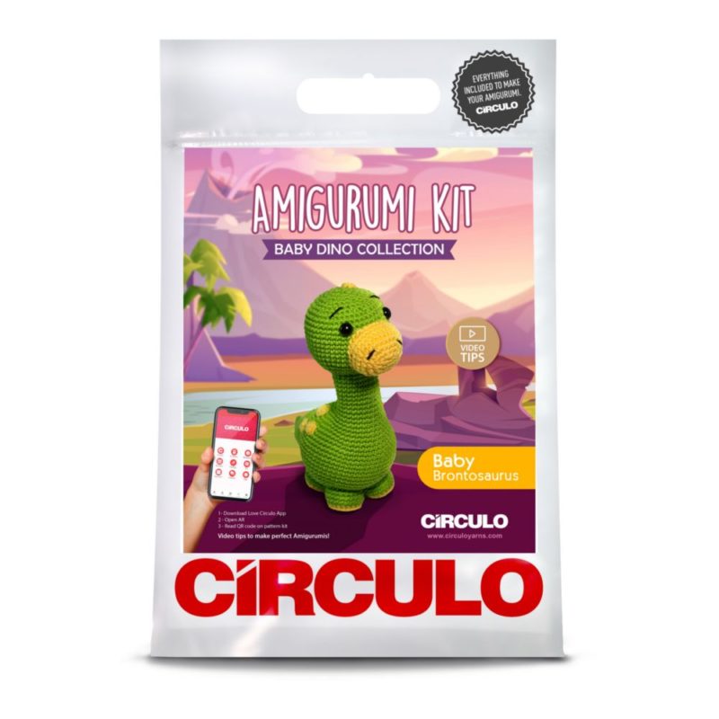 AMIGURUMI-KIT BABY BRONTOSAURUS by CIRCULO