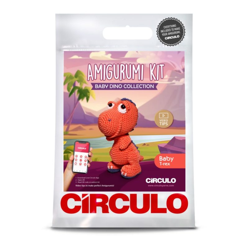 AMIGURUMI-KIT BABY T-REX by CIRCULO