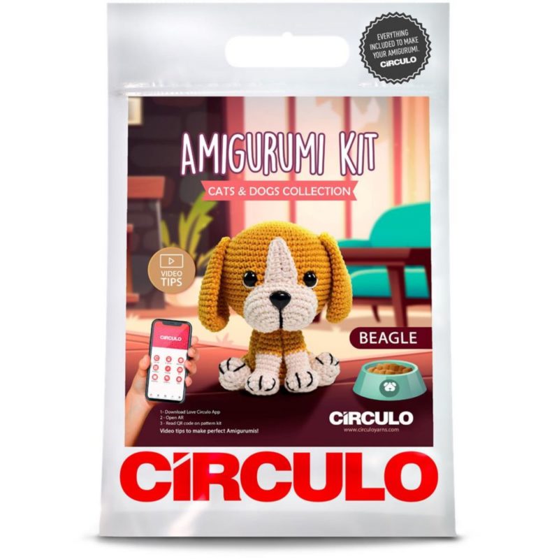 AMIGURUMI-KIT BEAGLE by CIRCULO