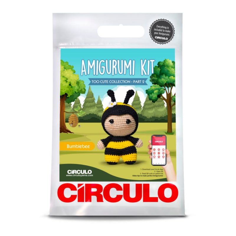 AMIGURUMI-KIT BUMBLEBEE by CIRCULO