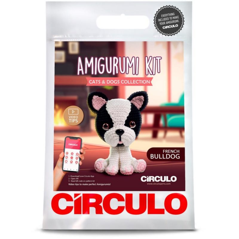 AMIGURUMI-KIT FRENCH BULLDOG by CIRCULO