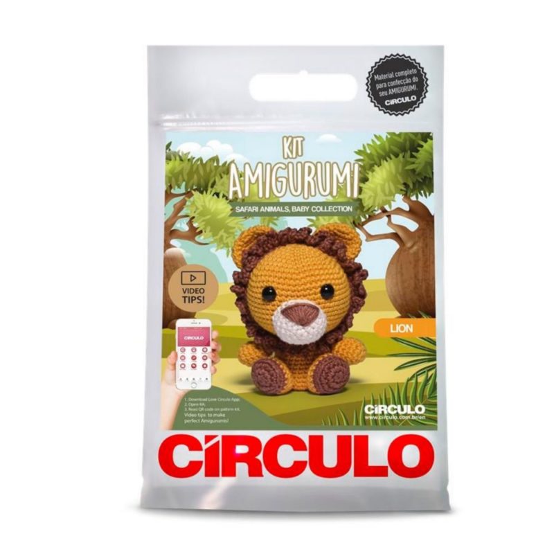 AMIGURUMI-KIT LION by CIRCULO