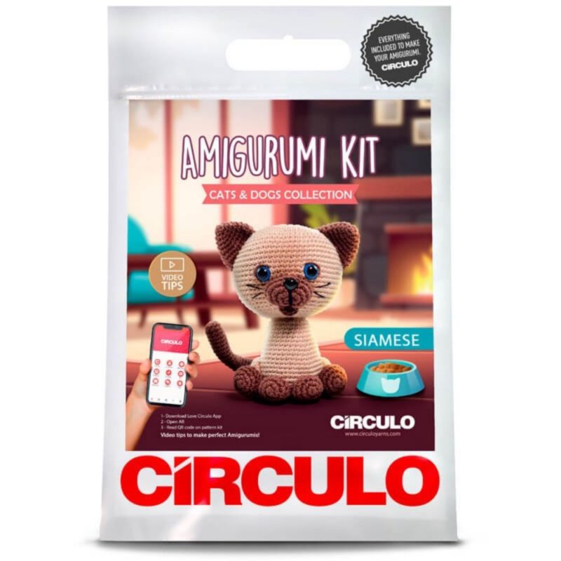 AMIGURUMI-KIT SIAMESE by CIRCULO